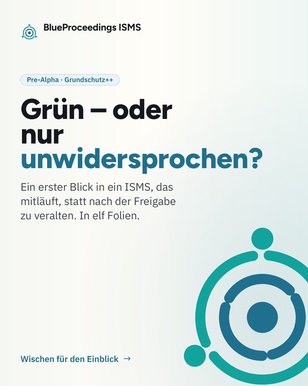 Folie 1 von 11: Grün – oder nur unwidersprochen?